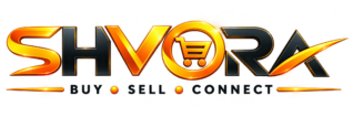 glossy shvora marketplace logo